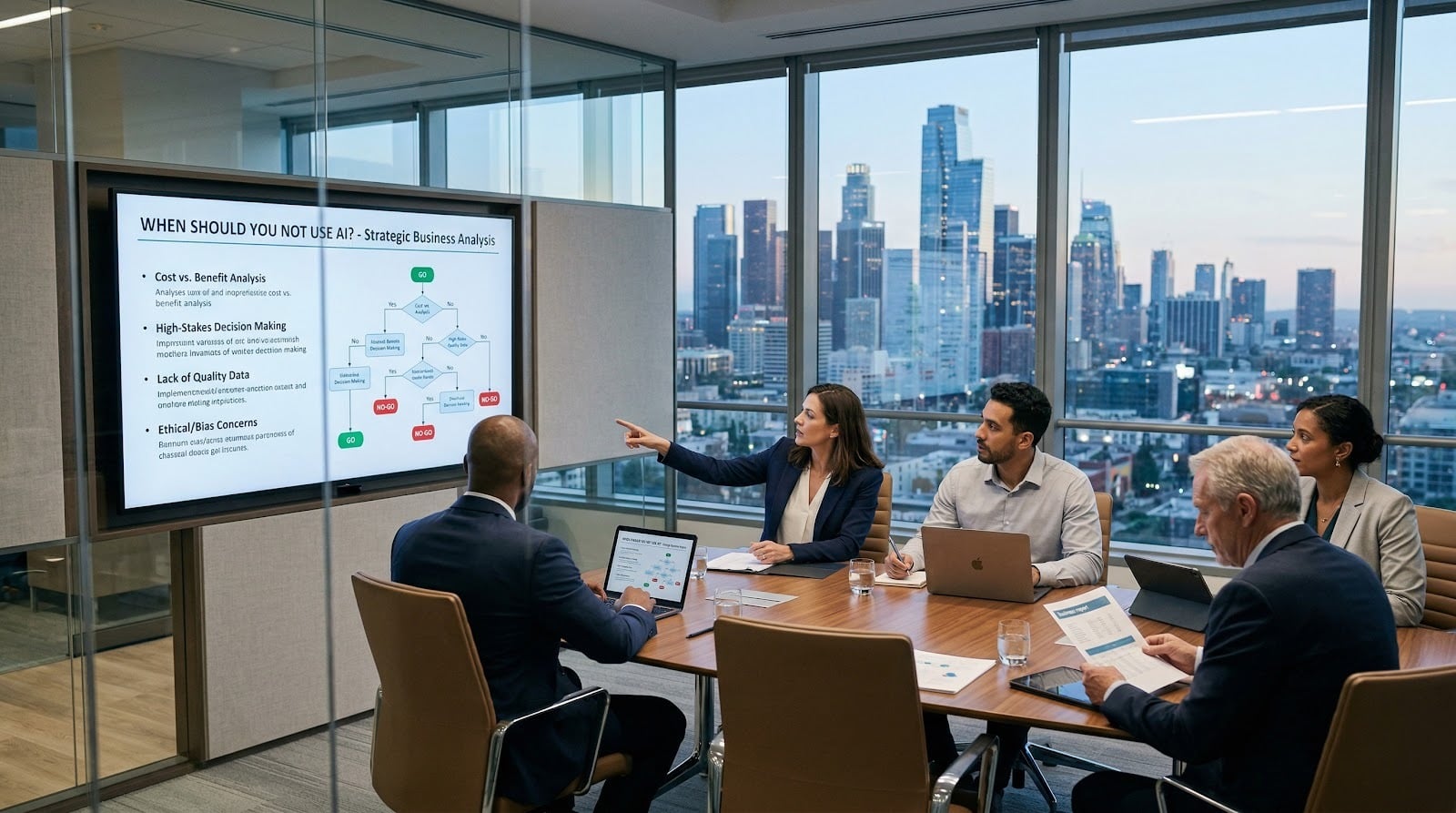 When Should You NOT Use AI? A Practical Guide for Business Leaders