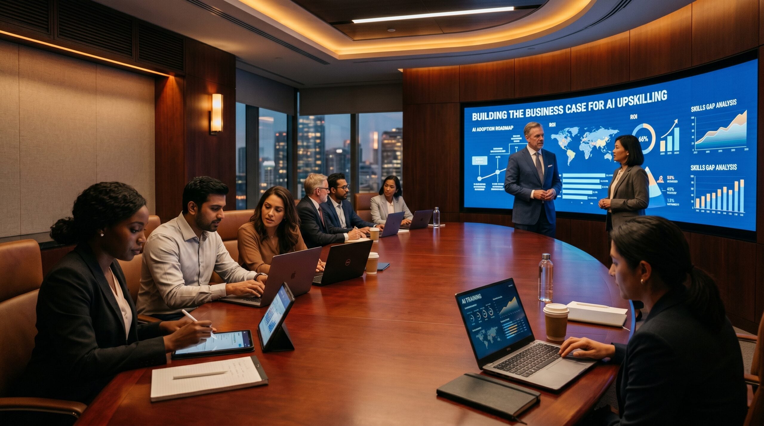 How to Build the Business Case for AI Upskilling
