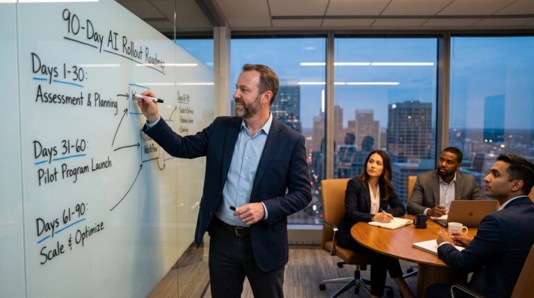 AI Implementation: A 90-Day Plan for B2B Owner-Operators