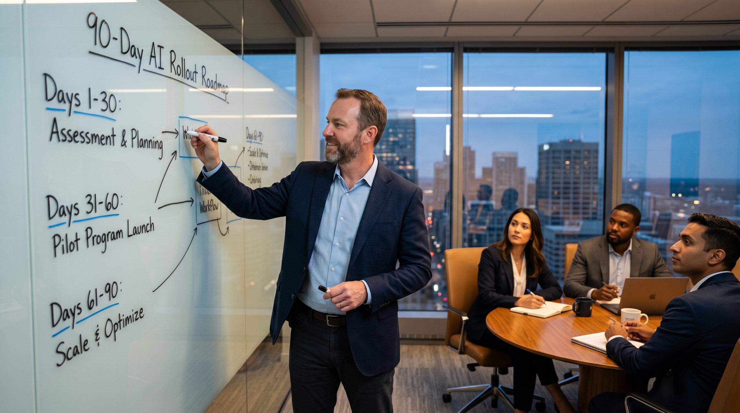 AI Implementation: A 90-Day Plan for B2B Owner-Operators