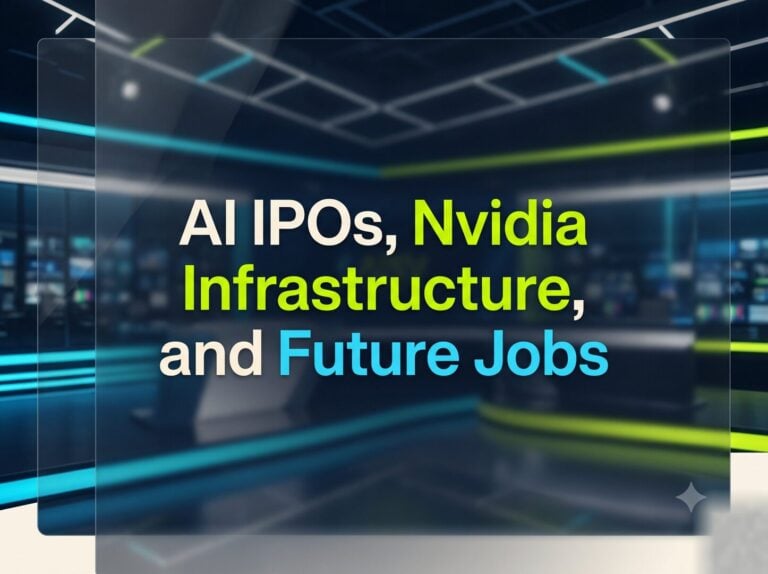 AI IPOs, Nvidia Infrastructure, and Future Jobs