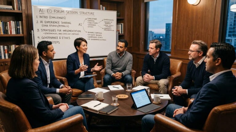 EO Forum Discussions on AI: How to Run a Useful Session for 8 Owner-Operators