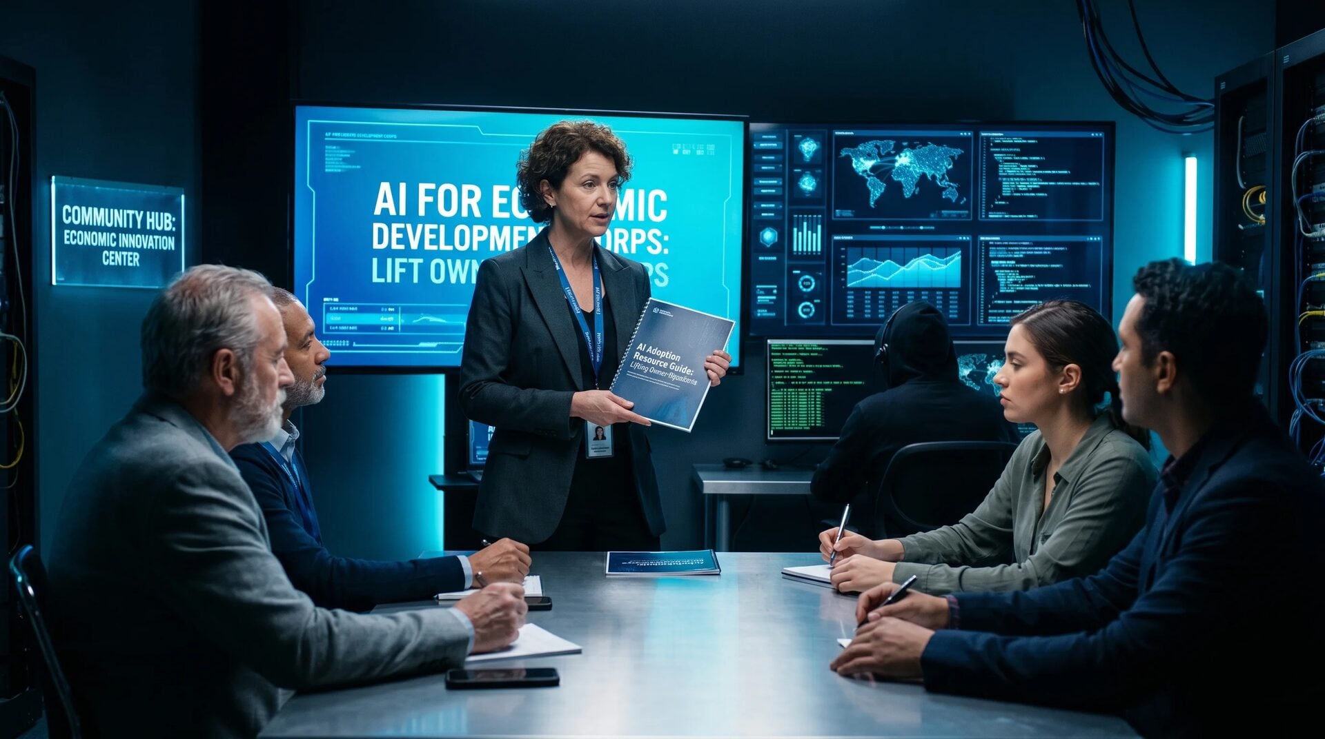 AI for Economic Development Corporations: Lifting Local Owner-Operators