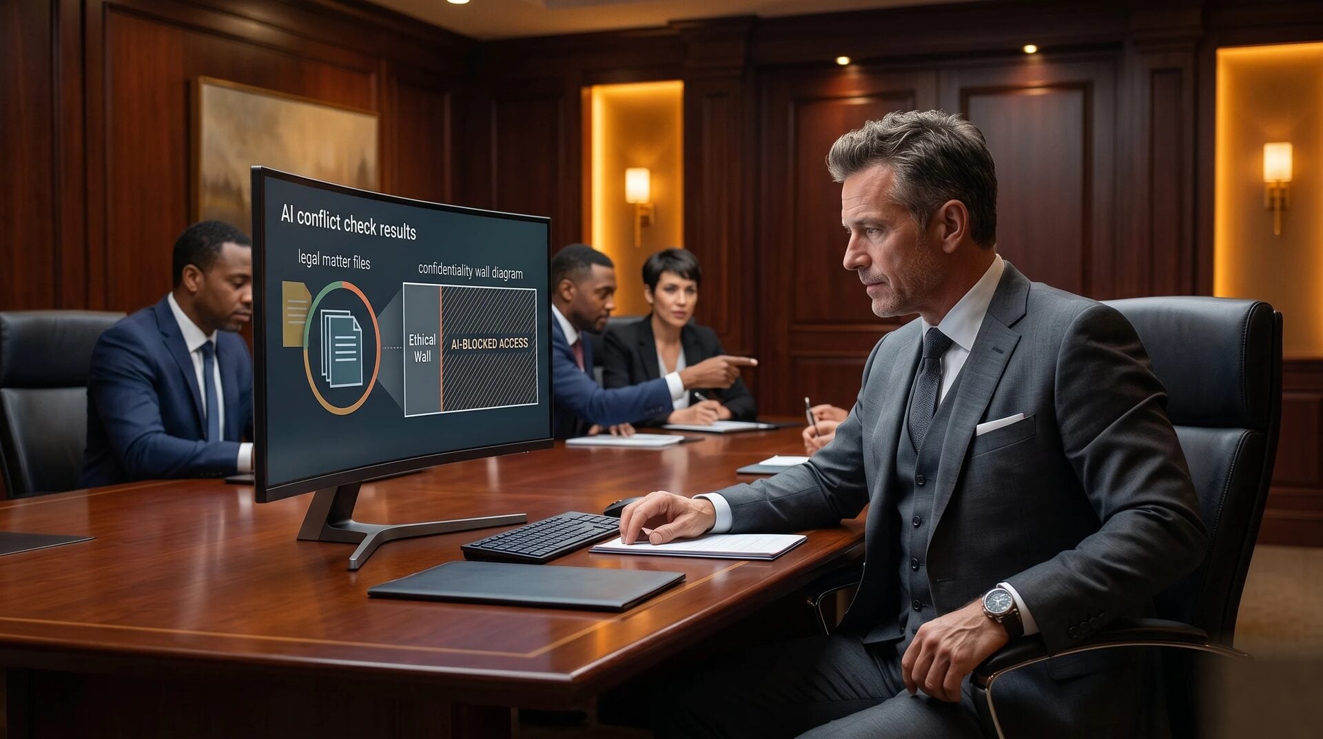 AI for Founder-Led Law Firms Beyond ChatGPT: Ethical Walls and Conflict Checks