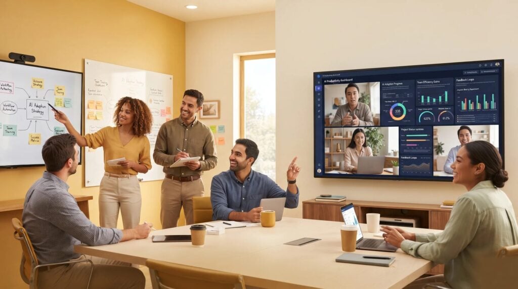 AI Adoption for Hybrid Teams: What Works and What Fails in 2026