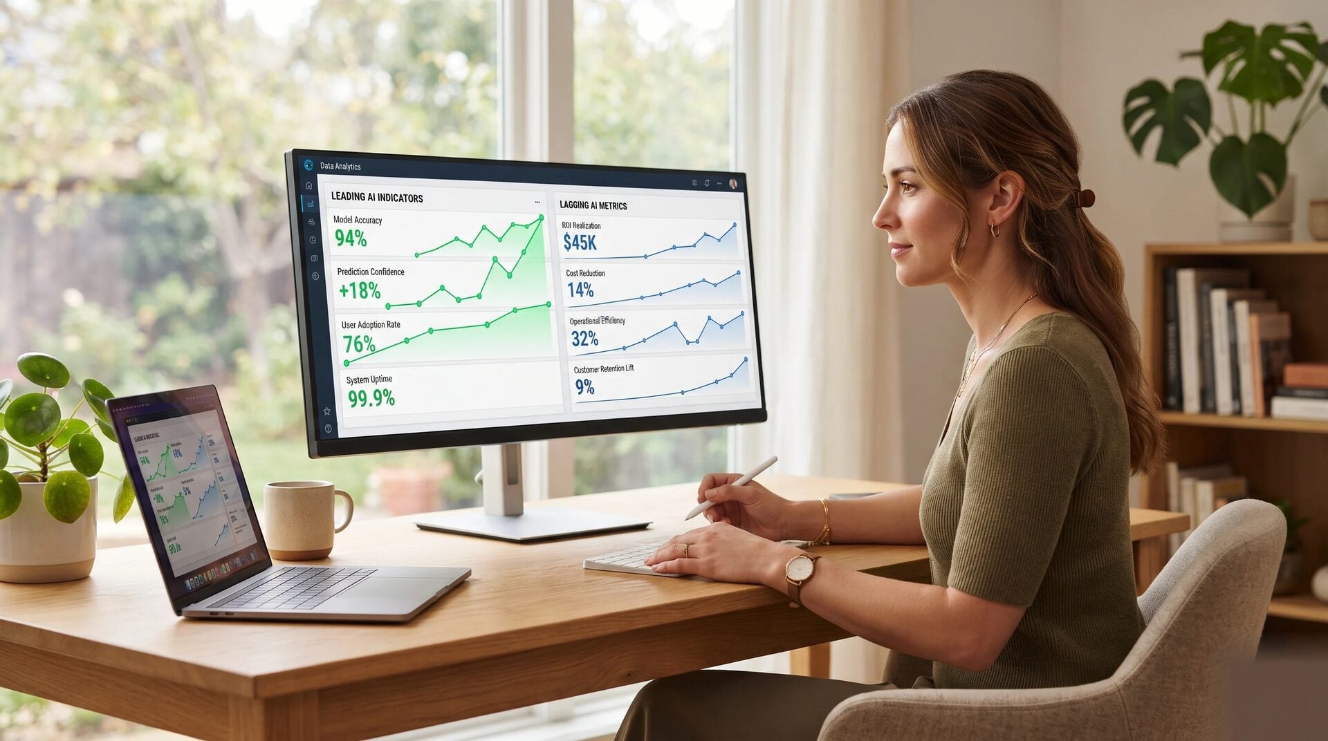 Leading vs Lagging AI Metrics: A Business Owner's Quick Reference