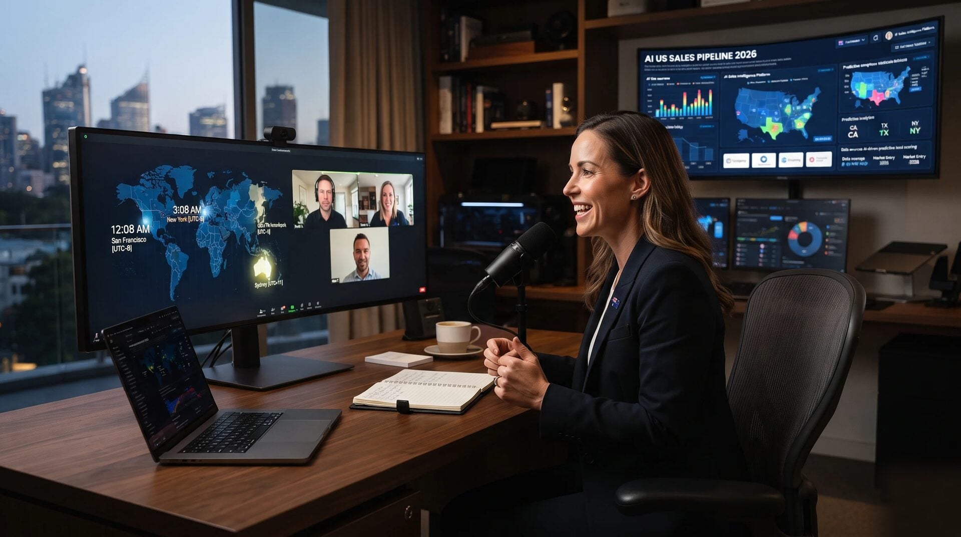 AI for Australian Businesses Building a US Sales Pipeline in 2026