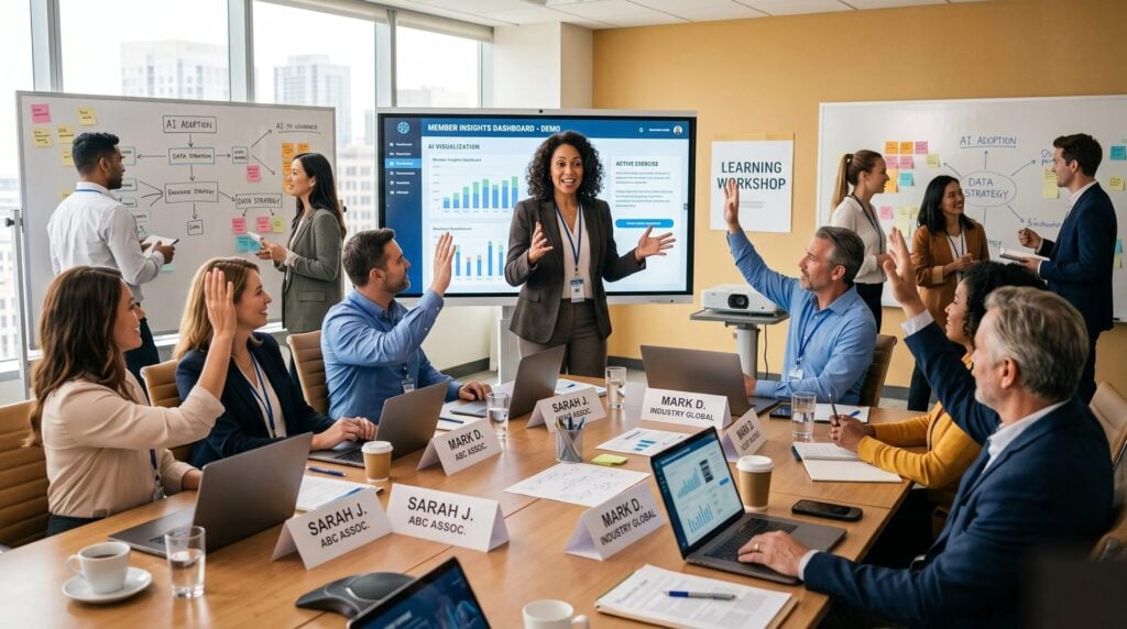 AI Programs for Industry Associations: Moving Beyond Demo Fatigue