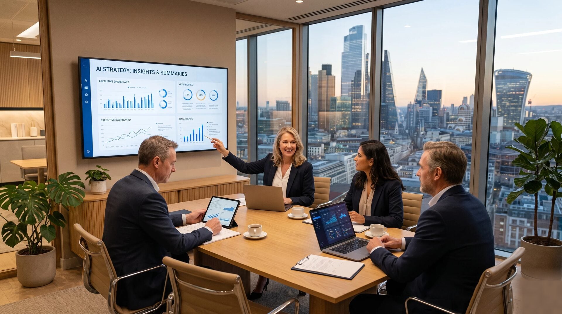 What Do Leaders Need From an AI Data Summary?